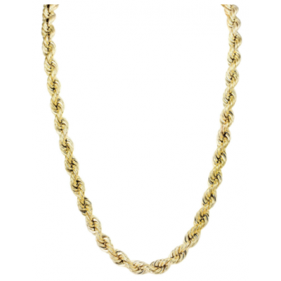 14K Rope Chain (Solid)