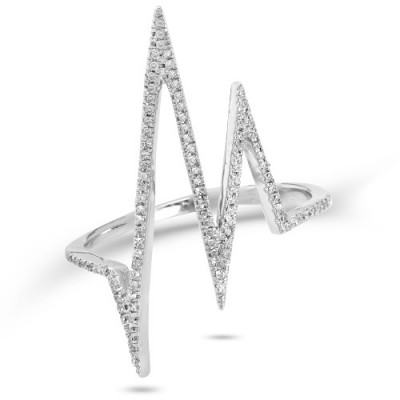 14K Diamond 'HeartBeat' Ring (0.20CT)
