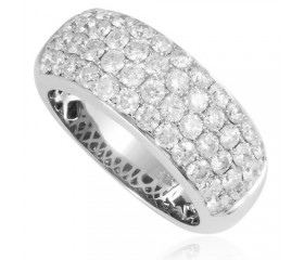 10K White Diamond Ring (2.10ct)
