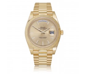 Rolex Day-Date 40 President Automatic Men's Watch 18K Gold